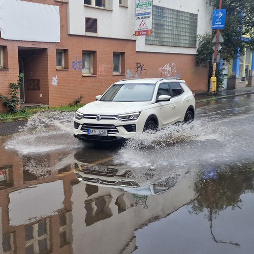 VELKÁ VODA V ÚSTÍ 15. ZÁŘÍ - FOTO VIDEO