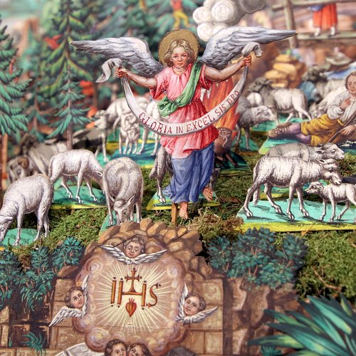 Vánoce, Štědrý den a narození Ježíše Krista