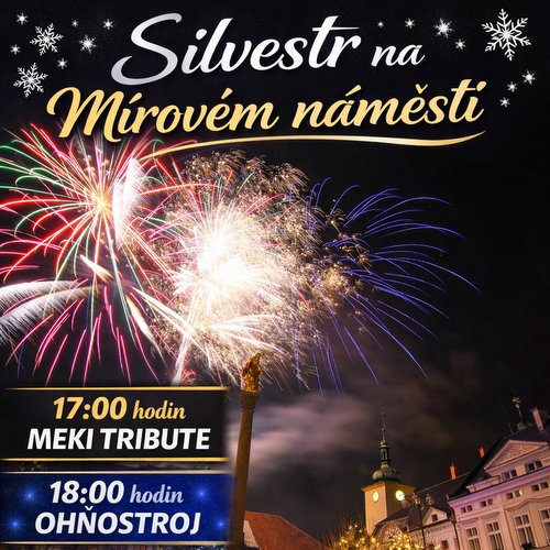 Silvestrovské oslavy na Mírovém náměstí