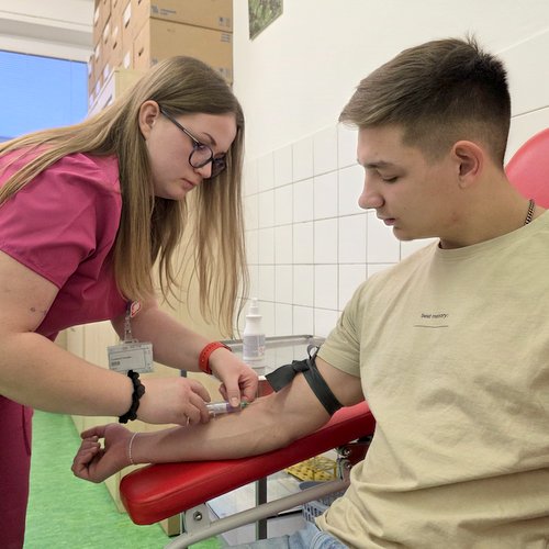 Valentýnské darování krve po devatenácté