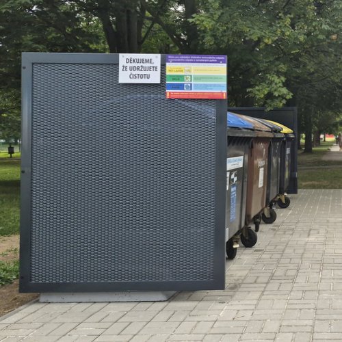 Kontejnerová stání budou pohodlnější a upravenější