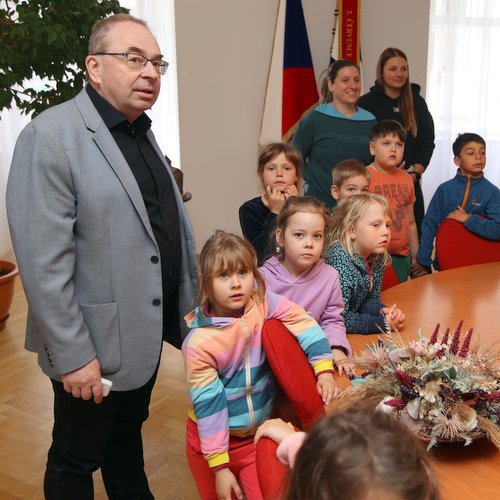 Děti z Klubíčka navštívily radnici
