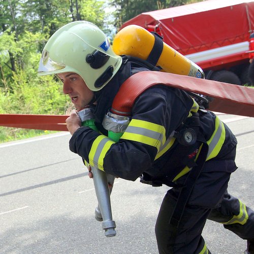 Ohnivá rozhledna opět prověřila hasiče