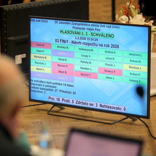 20. zasedání zastupitelstva města