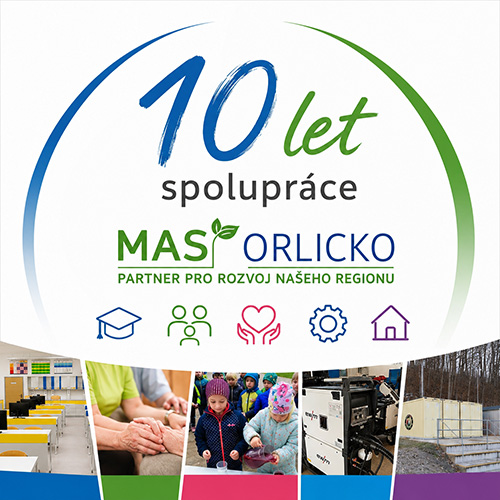 10 let spolupráce s MAS ORLICKO